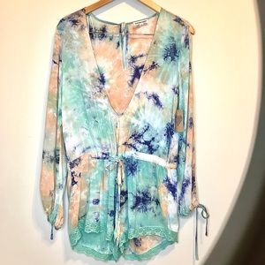 Cotton Candy LA DYE ROMPER | dye romper & Jumpsuit